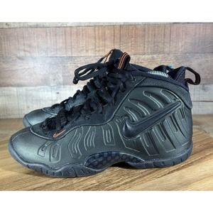 Nike Air Foamposite Shoes Youth 6.5 Womens 8 Green Leather Lace-Up 644792-300